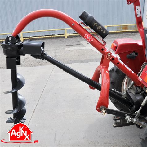 post hole digger compact tractor|3 point post hole diggers for sale.